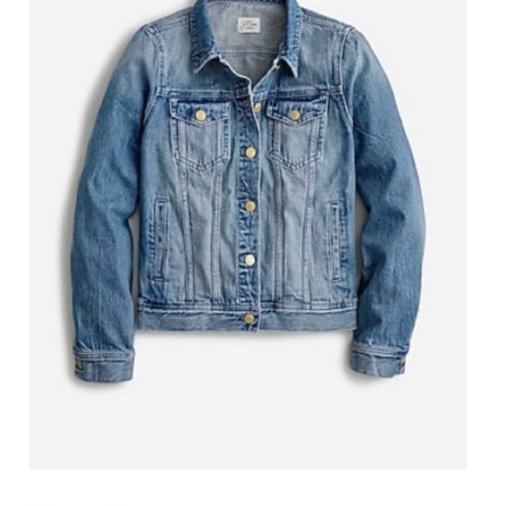 J. Crew Light Blue Denim Jacket